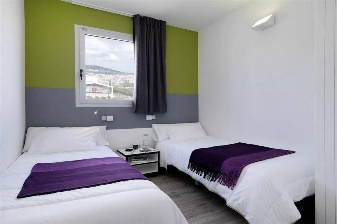 Hotel Residencia Melon District Marina Barcelona Exterior foto
