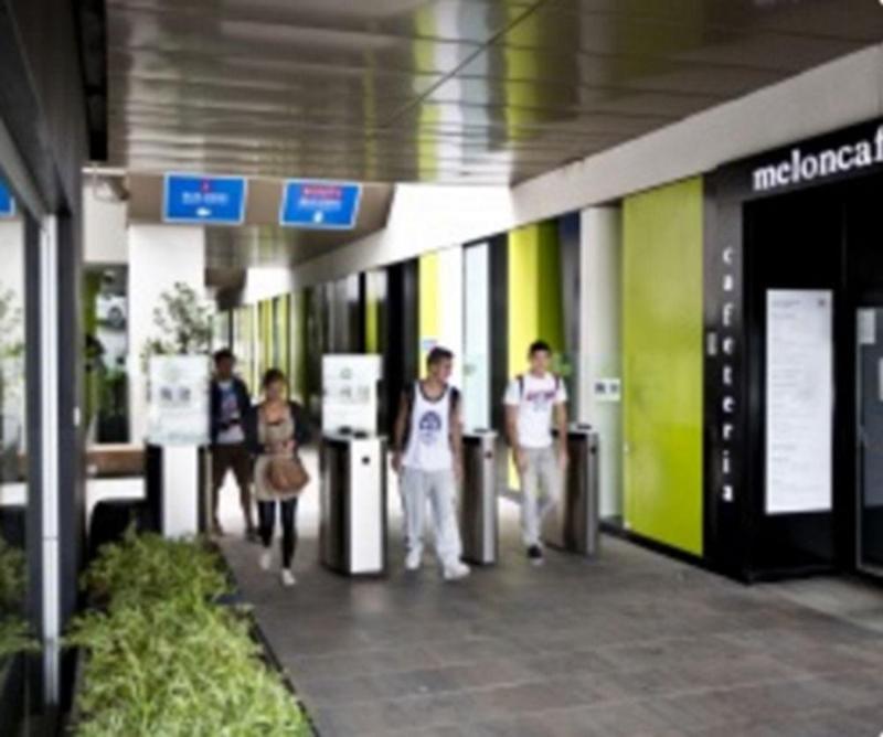 Hotel Residencia Melon District Marina Barcelona Exterior foto