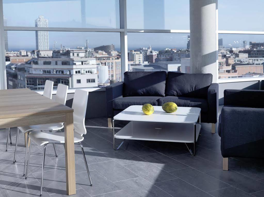 Hotel Residencia Melon District Marina Barcelona Exterior foto