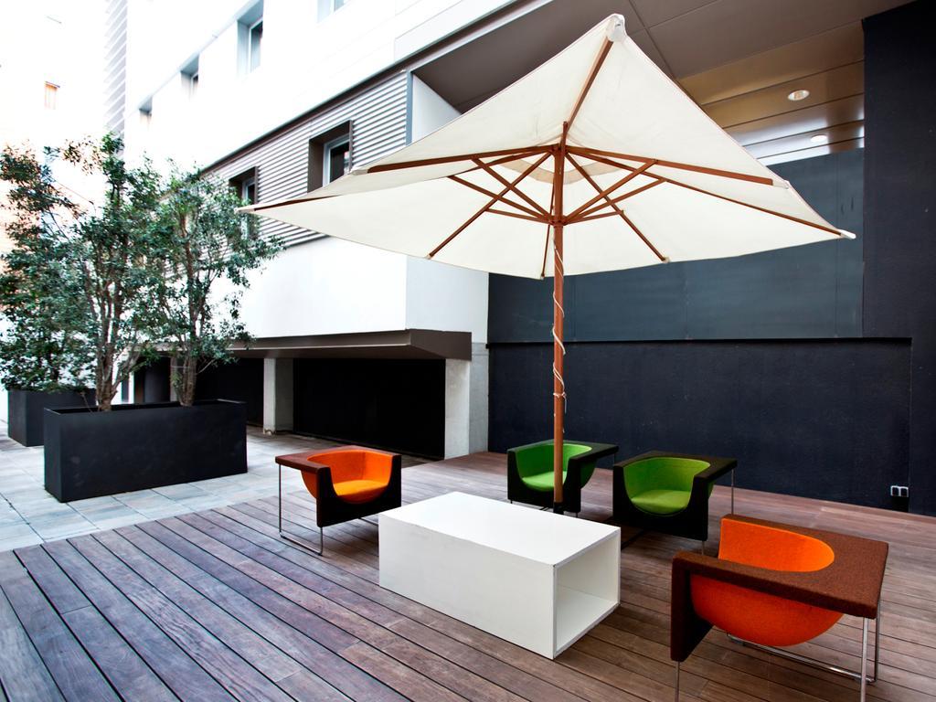 Hotel Residencia Melon District Marina Barcelona Exterior foto